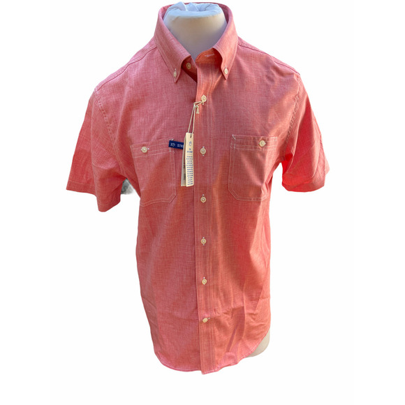 NWT Southern Tide Dock Performance Short-Sleeve Button-Down Stretch Shirt -Small - Picture 1 of 13